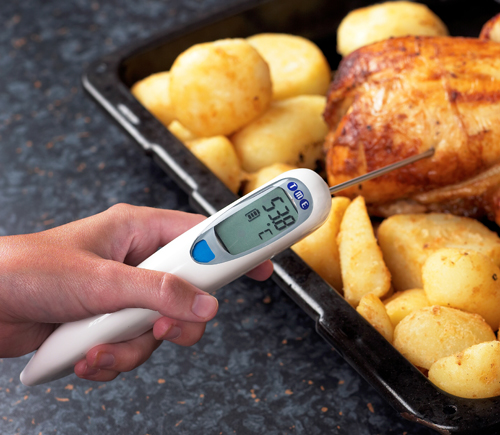 Gourmet Digital Food Thermometer with Fold-Out Probe
